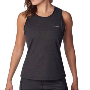NWT Columbia Women's Hike II Performance Tank, Black Heather, Women's Large